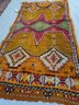 Vintage Handmade Moroccan Woven Wool Area Rug