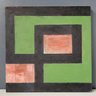 Well Listed Robert Ludwig (1924-2021) Original Abstract On Canvas