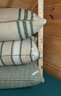 4 Annie Selke's Throw Pillows, Gently Used
