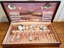 Mixed Box Of Silverware Some Silver Plate