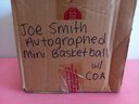 Joe Smith Signed Mini Basketball With COA