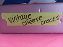 Vintage Cheese Crocks