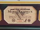 The Highland Mint Mario Lemieux Autographed Game Stick Framed Photo