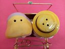 Hand Crafted Made In Japan Salt And Pepper Shaker Set
