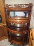 Stunning Antique Etagere/Display Cabinet