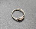 Vintage Sterling Silver Knot Ring