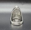 Cool Shark Ring In Sterling Plated Stainless
