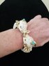 Double Elephant Bangle Bracelet With Rhinestones From The Iris Apfel Collection
