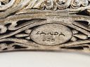 Vintage SARDA Filigree Sterling Silver Multi-stand Braided Clasped Bangle Bracelet