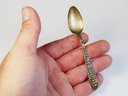 Antique Sterling Silver Ornate Spoon