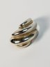 Vintage Tiffany & Co ... 18k Yellow Gold And 925 Sterling Silver Classic Spiral Ring
