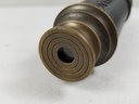 Vintage Telescope Handheld Brass Leather Wrapped