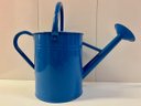 Two Gallon Blue Metal Watering Can By Panacea