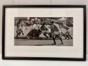 Framed Photo Reprint Of Rugby Game