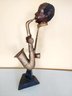 Jazz Saxophone Statue Figure