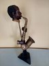 Jazz Saxophone Statue Figure