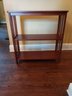 WOODEN 3 TIERED SHELF TABLE