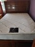 WOOD FULL SIZE BED WITH HEADBOARD, FOOTBOARD AND FRAME