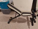 MARCY ADJUSTABLE UTILITY WORKOUT BENCH