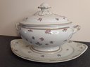 Mottanedeh Floral Soup Tureen With Under Plate