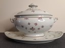 Mottanedeh Floral Soup Tureen With Under Plate