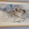 Original Signed Acrylic Commissioned Painting Titled  'Empty Nest' By Carl Wenzel