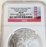 Wow.....2012(S) SILVER Eagle Dollar NGC MS69  Graded Slab First Release