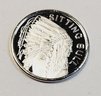 1 Gram .999 Fine Silver Ingot / Bar / Coin Sitting Bull 2013
