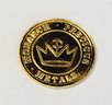 1/4 Gram .9999 Fine Gold Round /  Ingot  Coin - Monarch Precious Metals - Lucky Horseshoe ( In Capsule)
