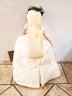 Vintage Collectible Jacqueline Kennedy 16' Porcelain Bride Doll By Franklin Heirloom - Original Box