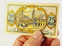 Antique.... 1921s Notgeld  25 Pfennig Bank Note  German For 'emergency Money' UNC Condition