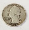 1935 Washington Silver Quarter(better Date)