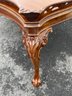 Vintage Chippendale Style Carved Mahogany Coffee Table With Ball And Claw Feet