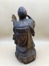 Antique Hand Carved Wooden Chinese Immortal Figurine