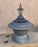 1850 Antique Victorian Cast Iron Lantern