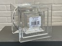 Waterford Crystal 3.5 Metropolitan Pillar Candle Holder With Original Candle & Box