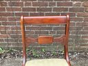 Four Vintage Drexel Duncan Phyfe Style Solid Cherry Chairs