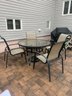 Round Patio Table & Four Chairs