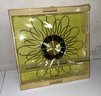 Verichron Brass Flower Starburst Clock New In Box