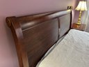 Ethan Allen Classic British Collection Queen Size Sleigh Bed