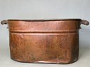 A Large Vintage Rome Copper Bin