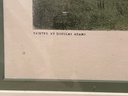 Douglas Adams (English, 1853-1920) Custom Framed Golf Print 'A Difficult Bunker'