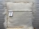 Fibre By Auskin Sheepskin Throw Pillows, Inserts Included - A Pair