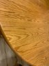 Golden Oak Oval Table, & Four Chairs Manufactured By A America, Seattle Washington