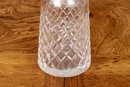 Cut Crystal Decanter With Pair Of Waterford Star Of Erin Bottle Stoppers