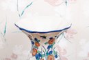 Porcelain Vase With Avian And Floral Motif