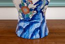 Porcelain Vase With Avian And Floral Motif