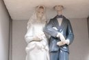 Retired Lladro Mazel Tov Bride And Groom Porcelain Figure, New In Box