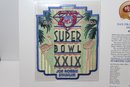 Super Bowl XVI & XXIX  Patches - 49ers Winners