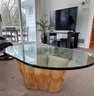Coastal Glass Top Table